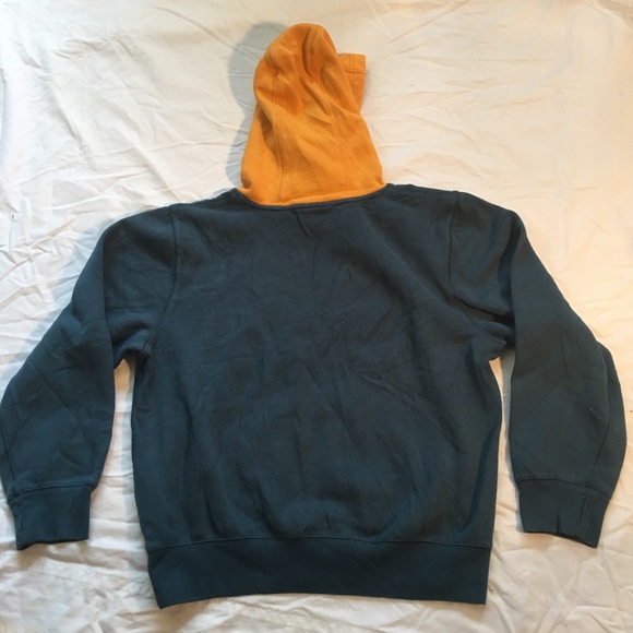 Nike SB green & orange hoodie - Picture 2 of 3